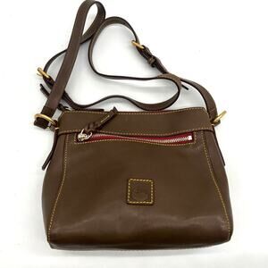 Dooney & Bourke Florentine Leather Allison Crossbody Bags Elephant